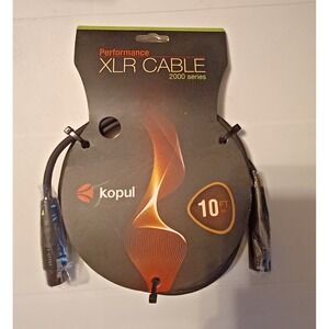 Kopul 10ft Performance XLR Cable 2000 Series